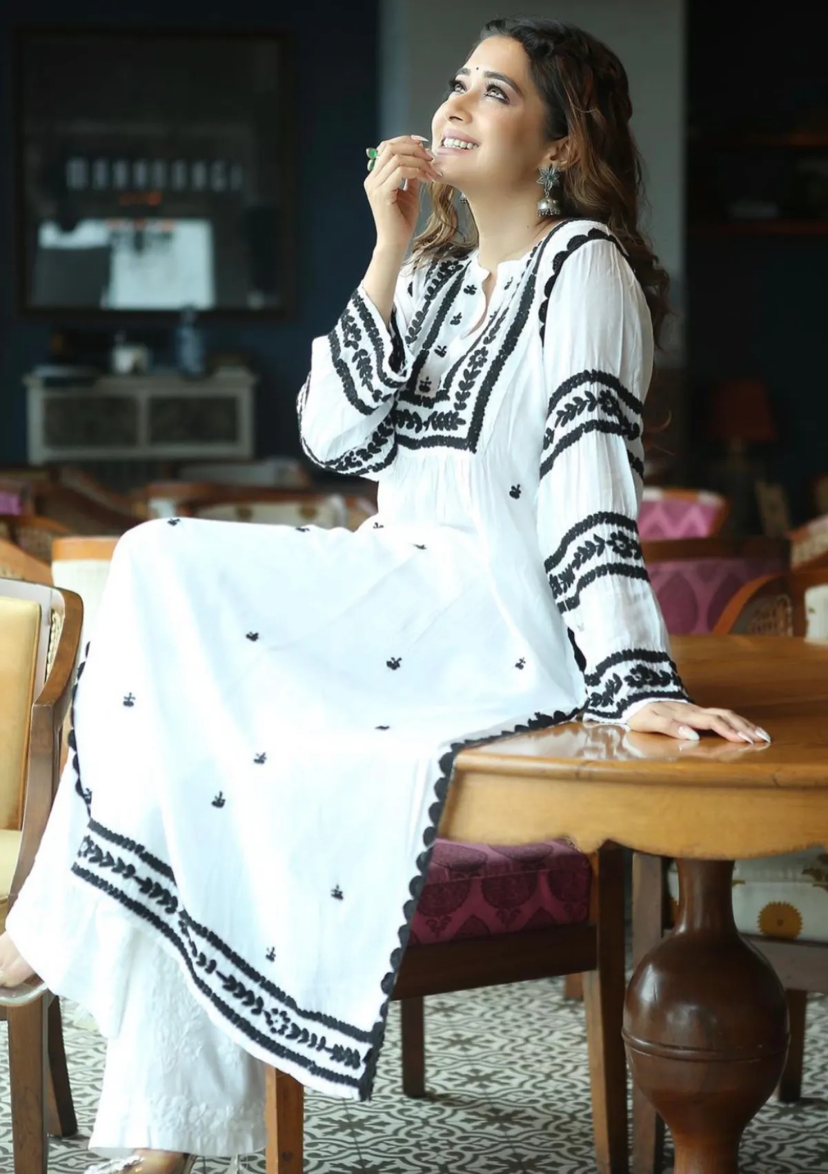 Adila Muslin Straight Kurta