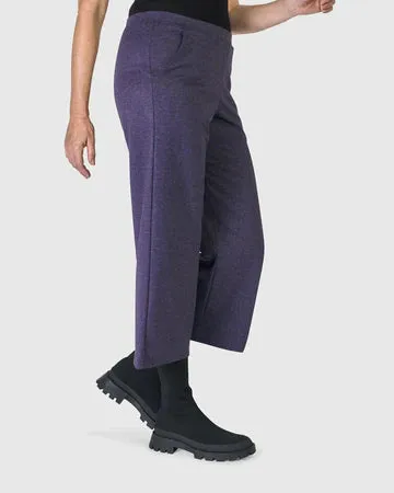 AP814E Folklore Easy Eggplant Pant