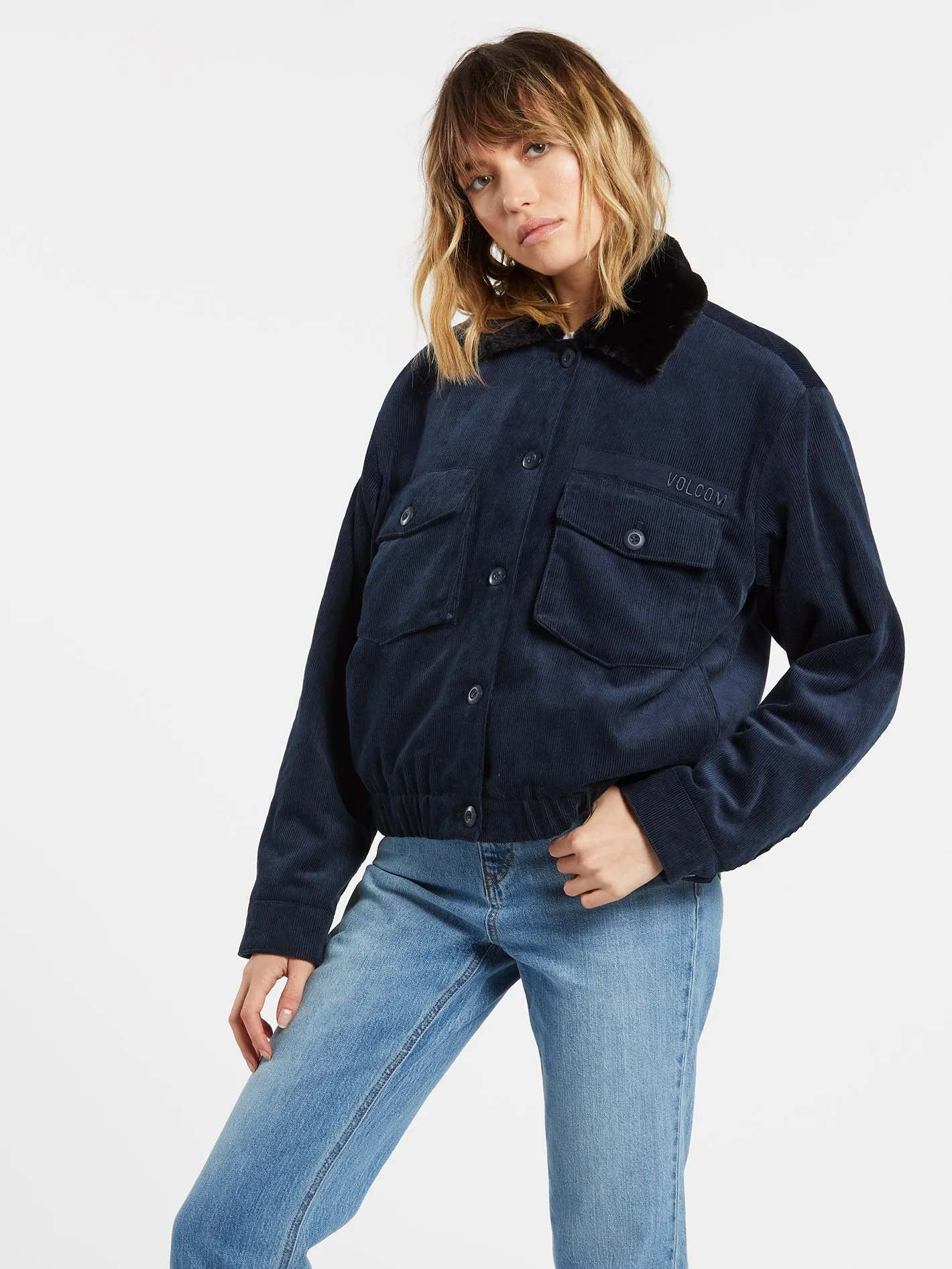 Army Cord Jacket - SEA NAVY