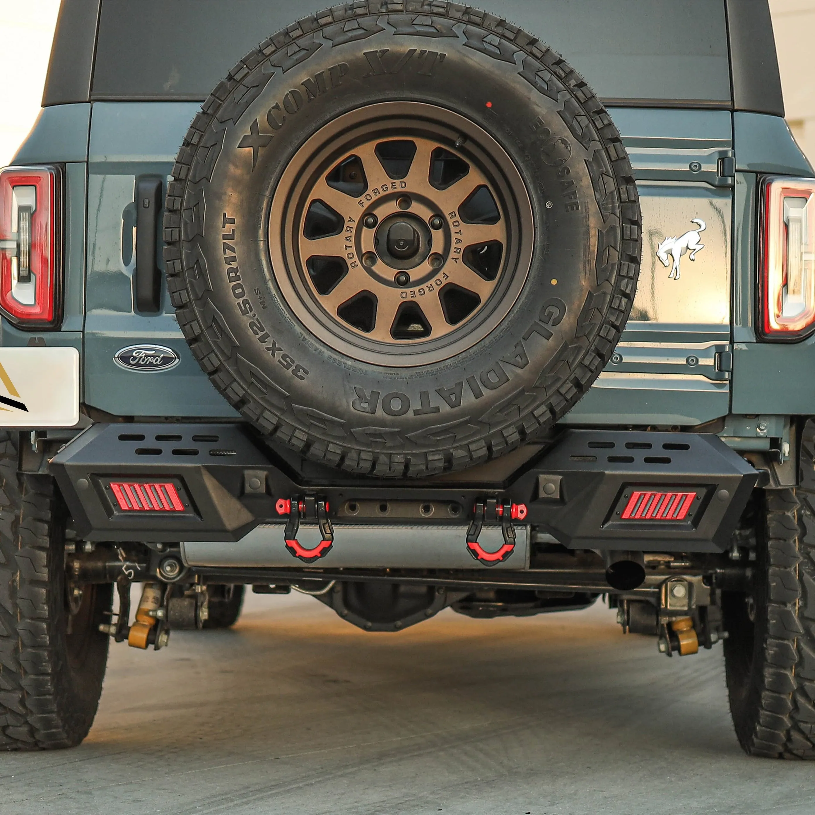 Attica 4x4 Terra Series Rear Bumper for Ford Bronco (2021-2024)