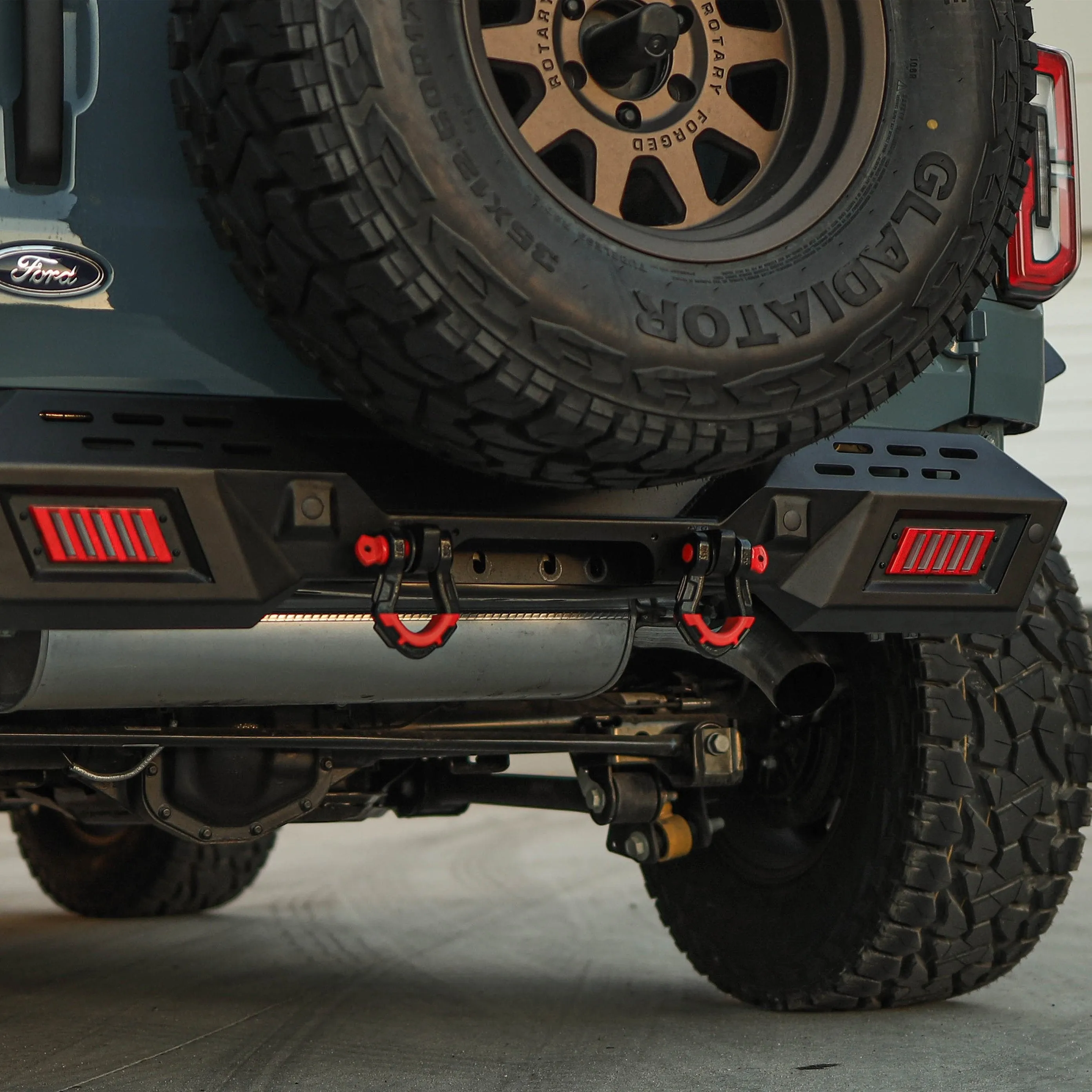 Attica 4x4 Terra Series Rear Bumper for Ford Bronco (2021-2024)