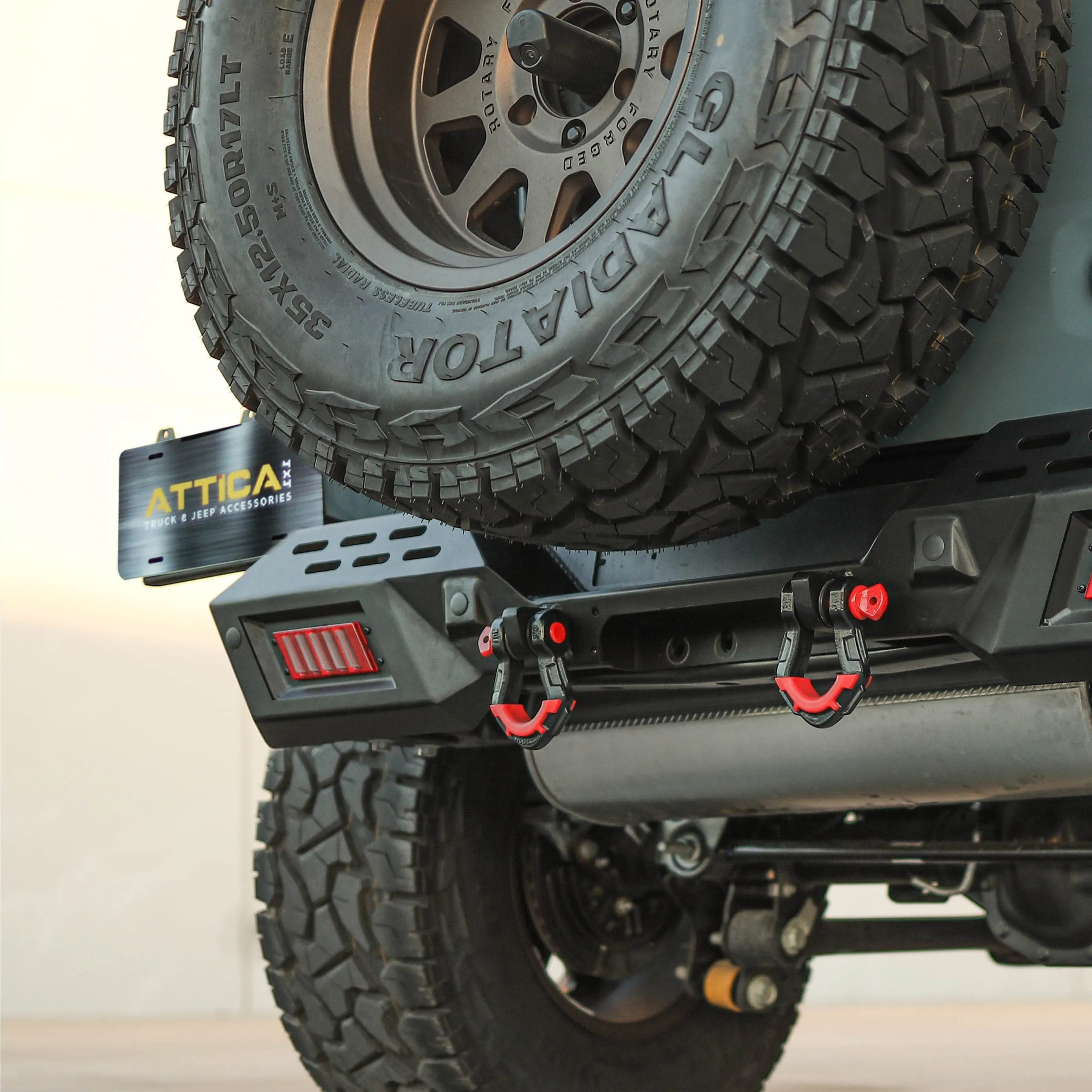 Attica 4x4 Terra Series Rear Bumper for Ford Bronco (2021-2024)