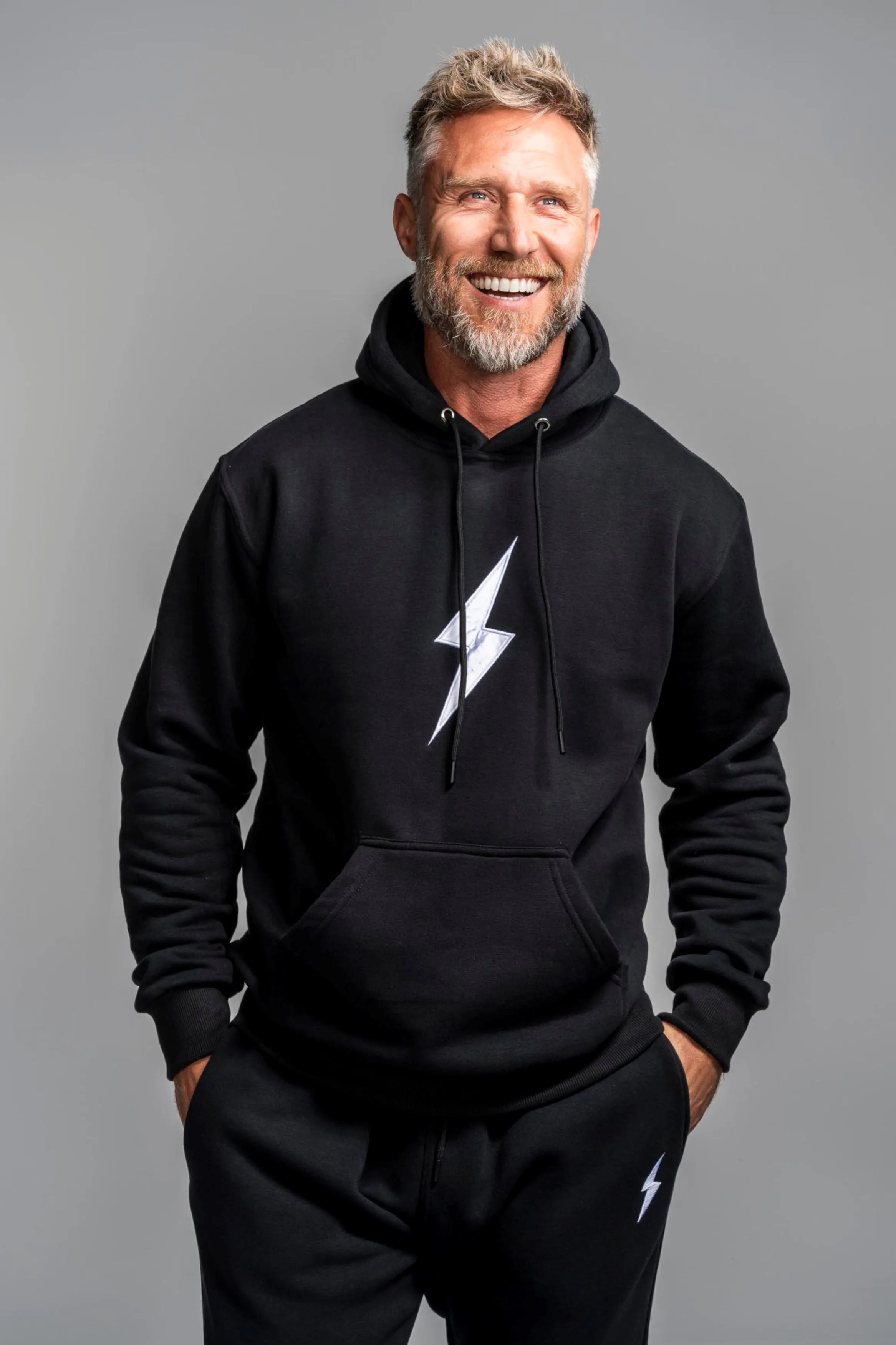 BRUCE BOLT "BOLT" Hoodie - BLACK