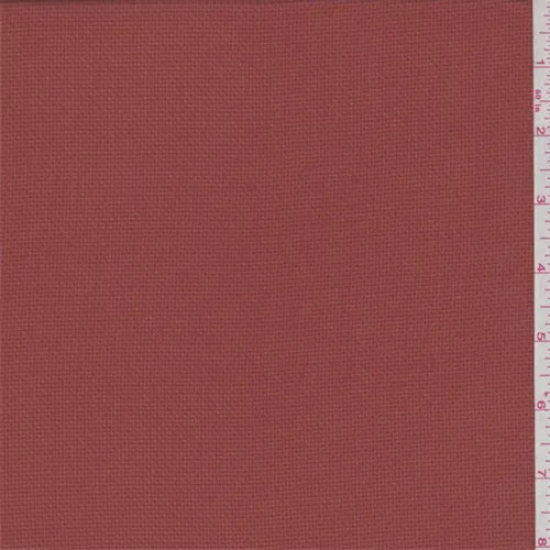 Burnt Orange Pique Chiffon Fabric