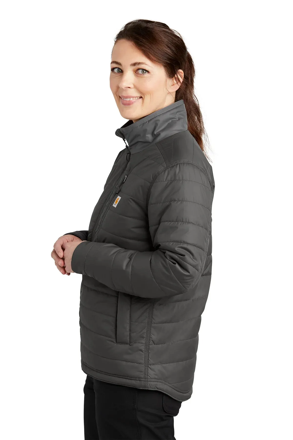 Carhartt Womens Gilliam Branded Jackets, Shadow Grey