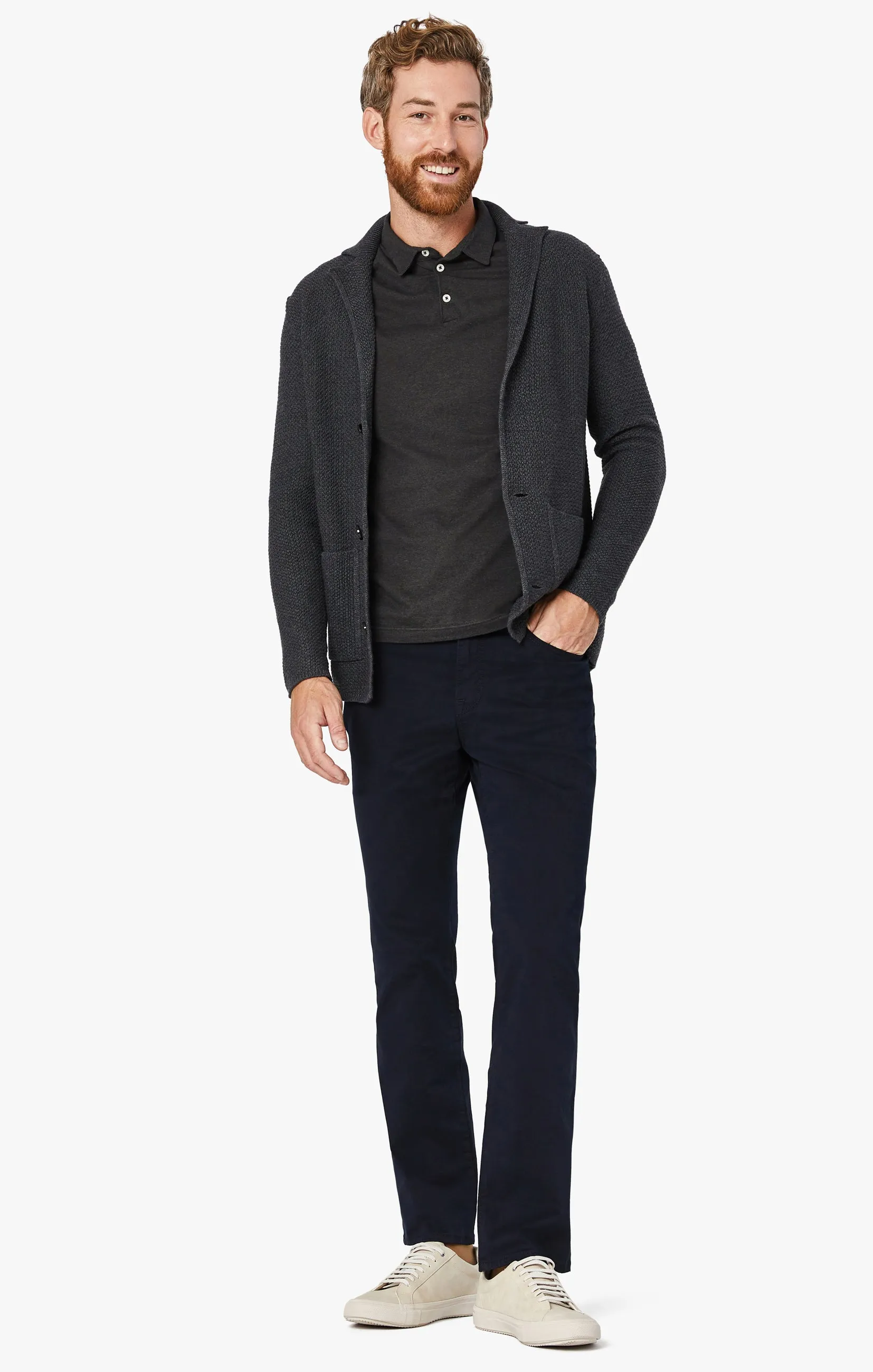 Charisma Classic Fit Pants in Navy Twill