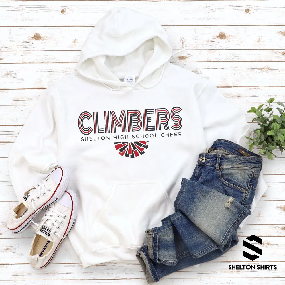 Climbers Shelton High School Cheer Sweatshirt, Hoodie or T-shirt