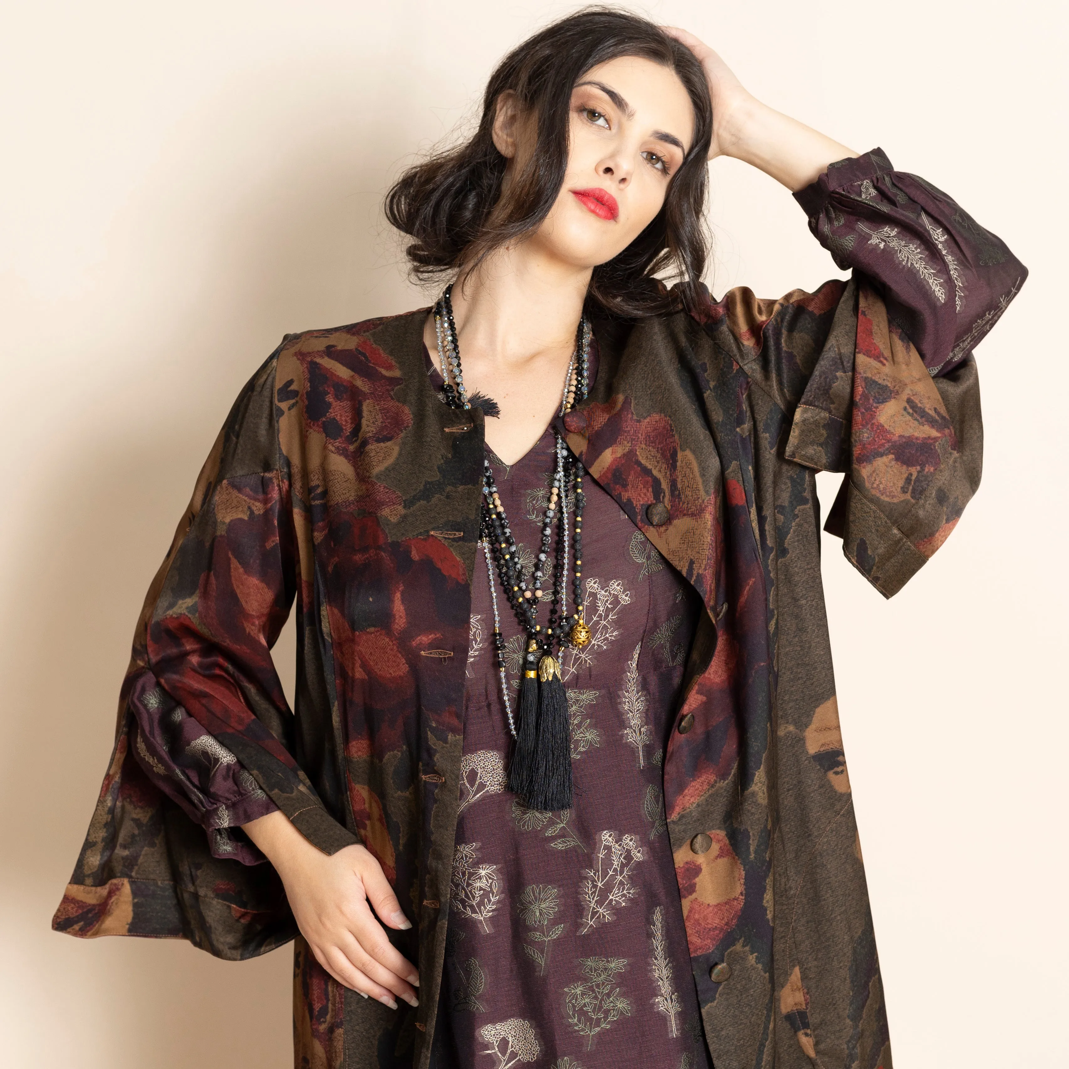 damask roses cape noble coat