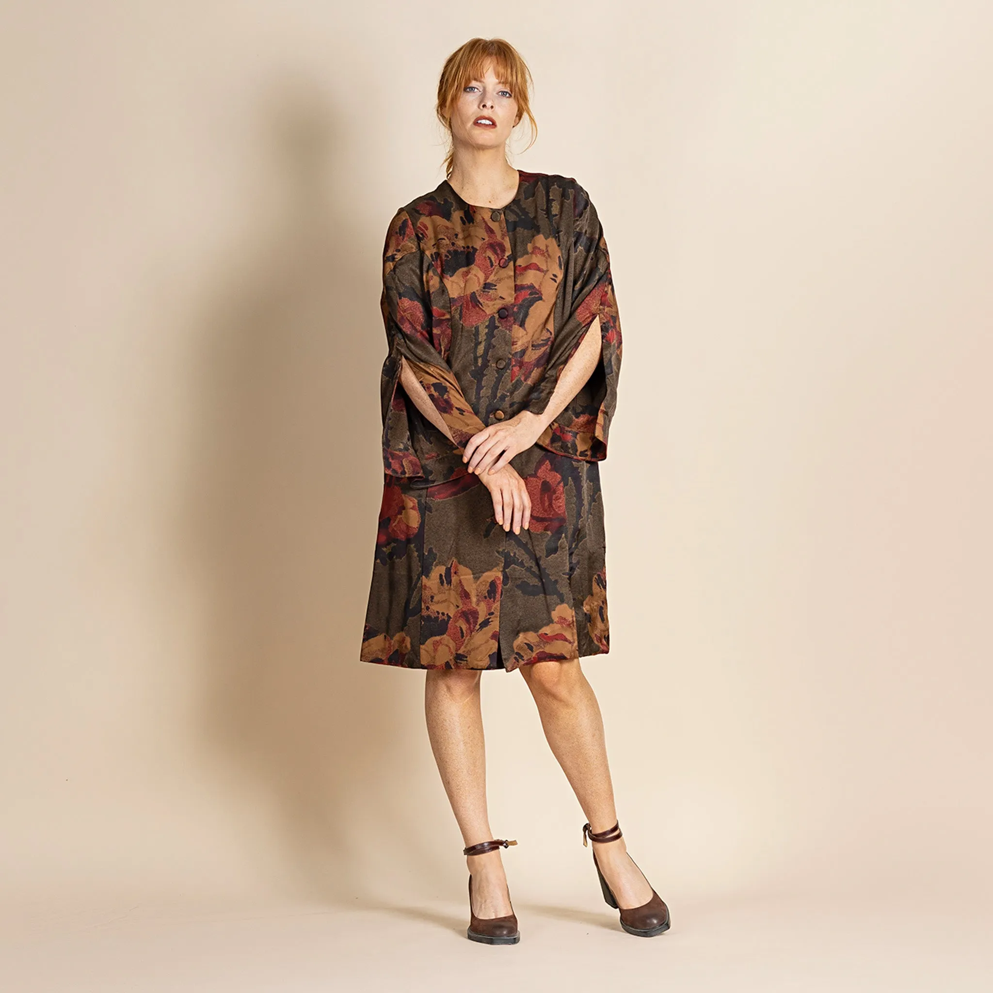 damask roses cape noble coat