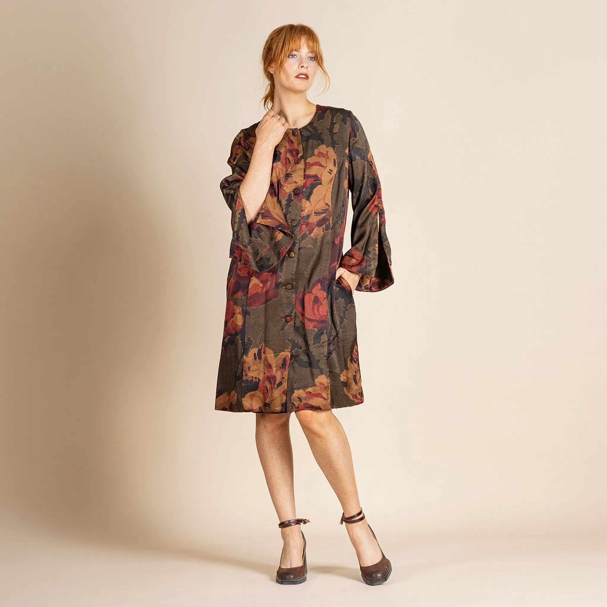 damask roses cape noble coat