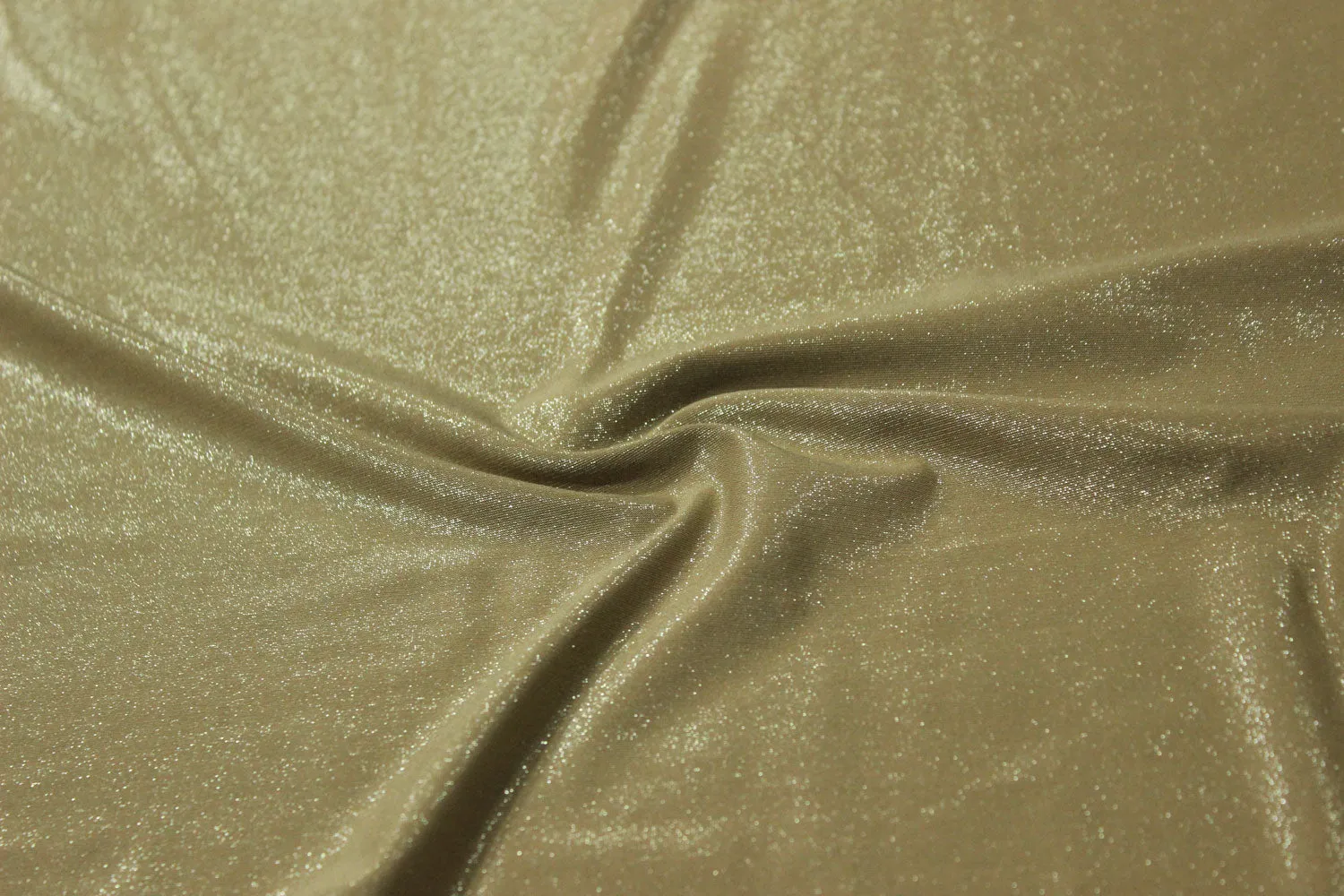 Golden Foil Printed Knit Fabric