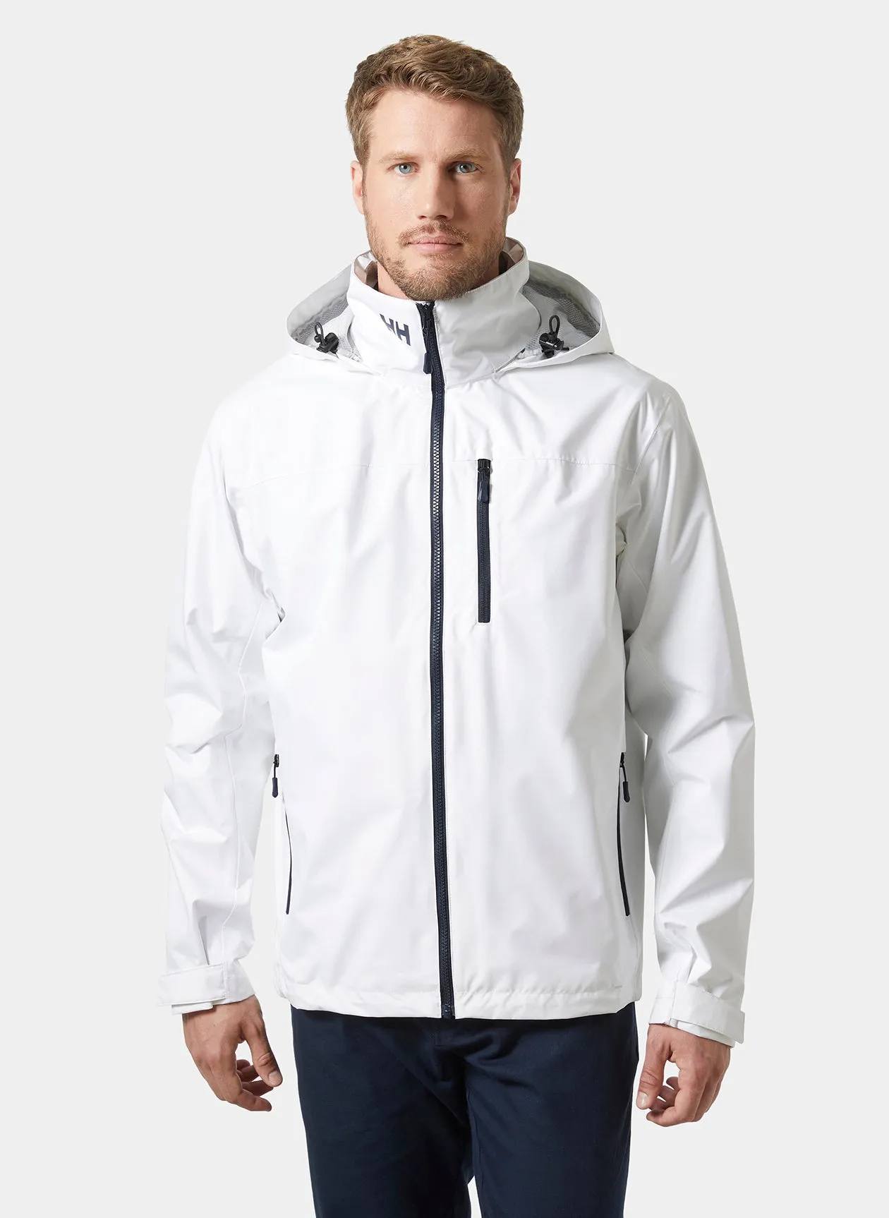 Helly Hansen Crew Hooded Custom Jackets, White