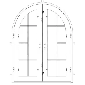 Hollywood - Double Full Arch | Standard Sizes