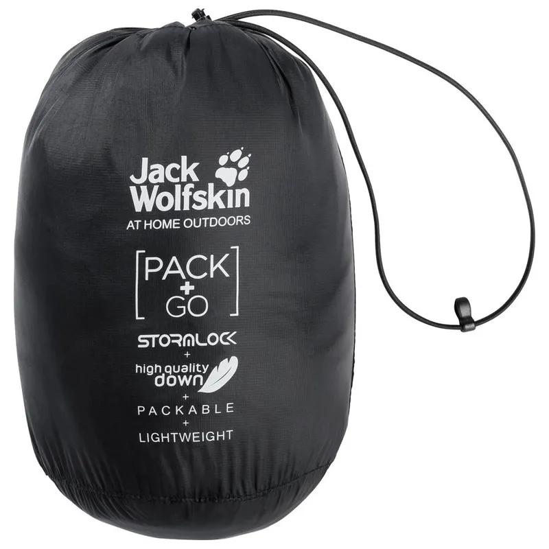 Jack Wolfskin JWP Men's Packable Down Jacket - Black