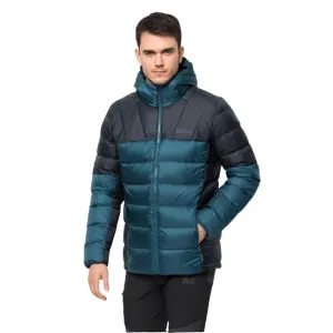 Jack Wolfskin Nebelhorn Men's Down Hoody  - Blue Coral