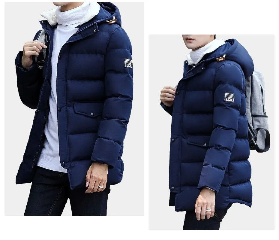 Luxury Hooded Long Winter Parka