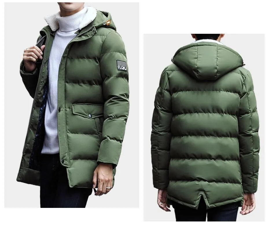 Luxury Hooded Long Winter Parka