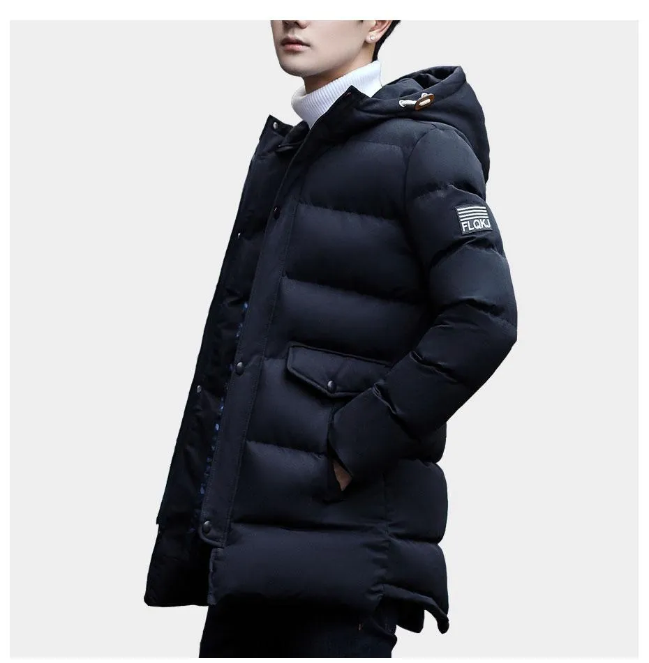 Luxury Hooded Long Winter Parka