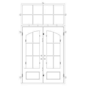 M Air 8 - Double Flat - w/ Flat Top Transom | Clearance