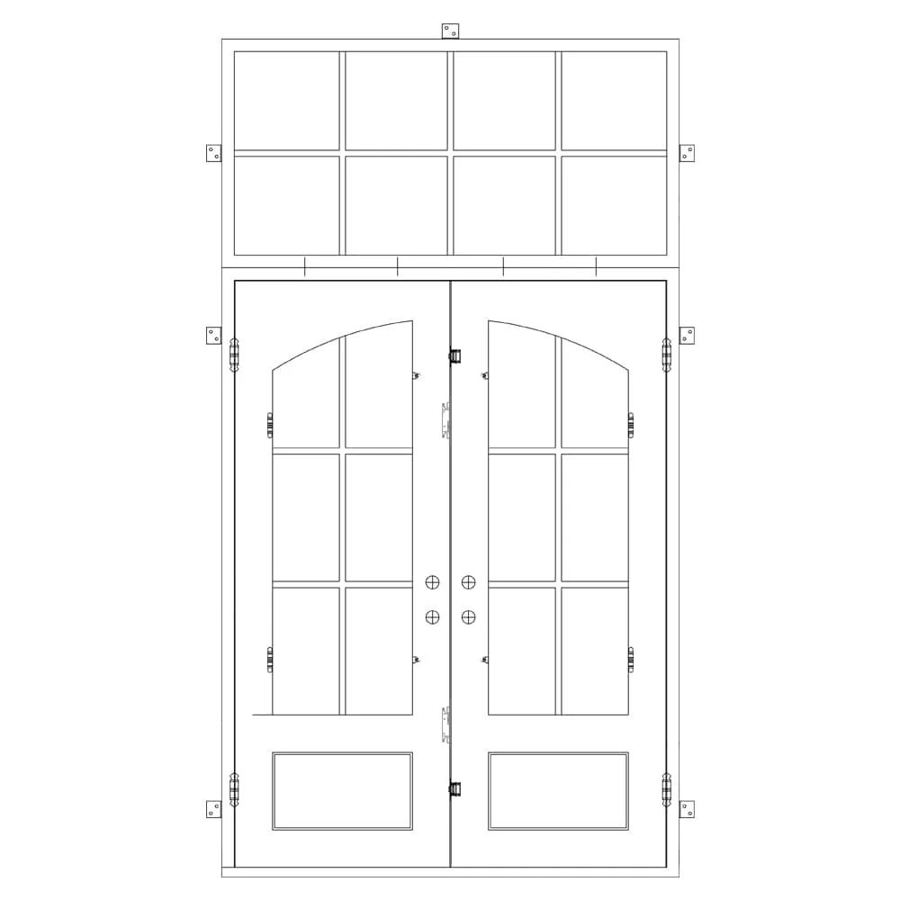 M Air 8 - Double Flat - w/ Flat Top Transom | Clearance