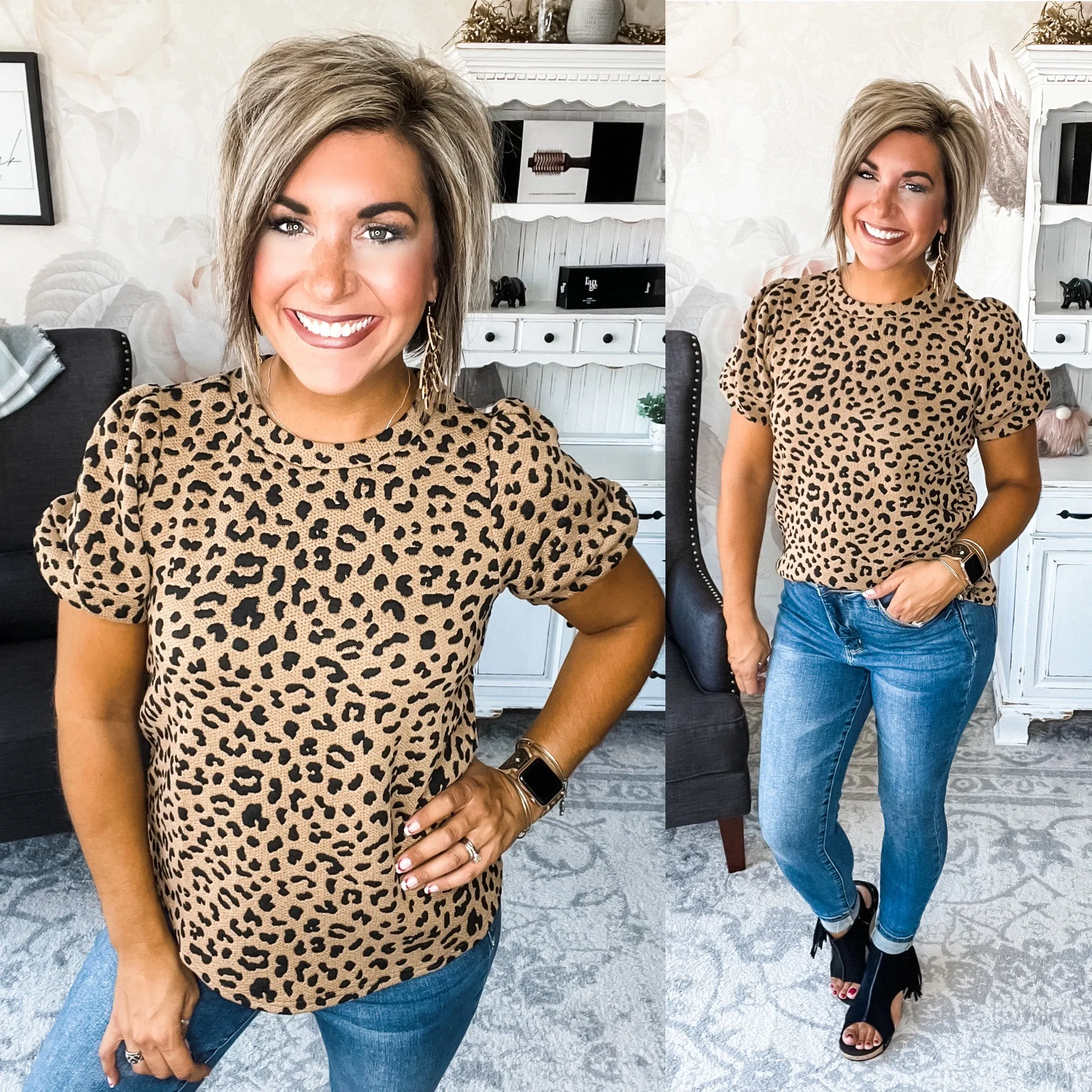 Make Your Day Leopard Top