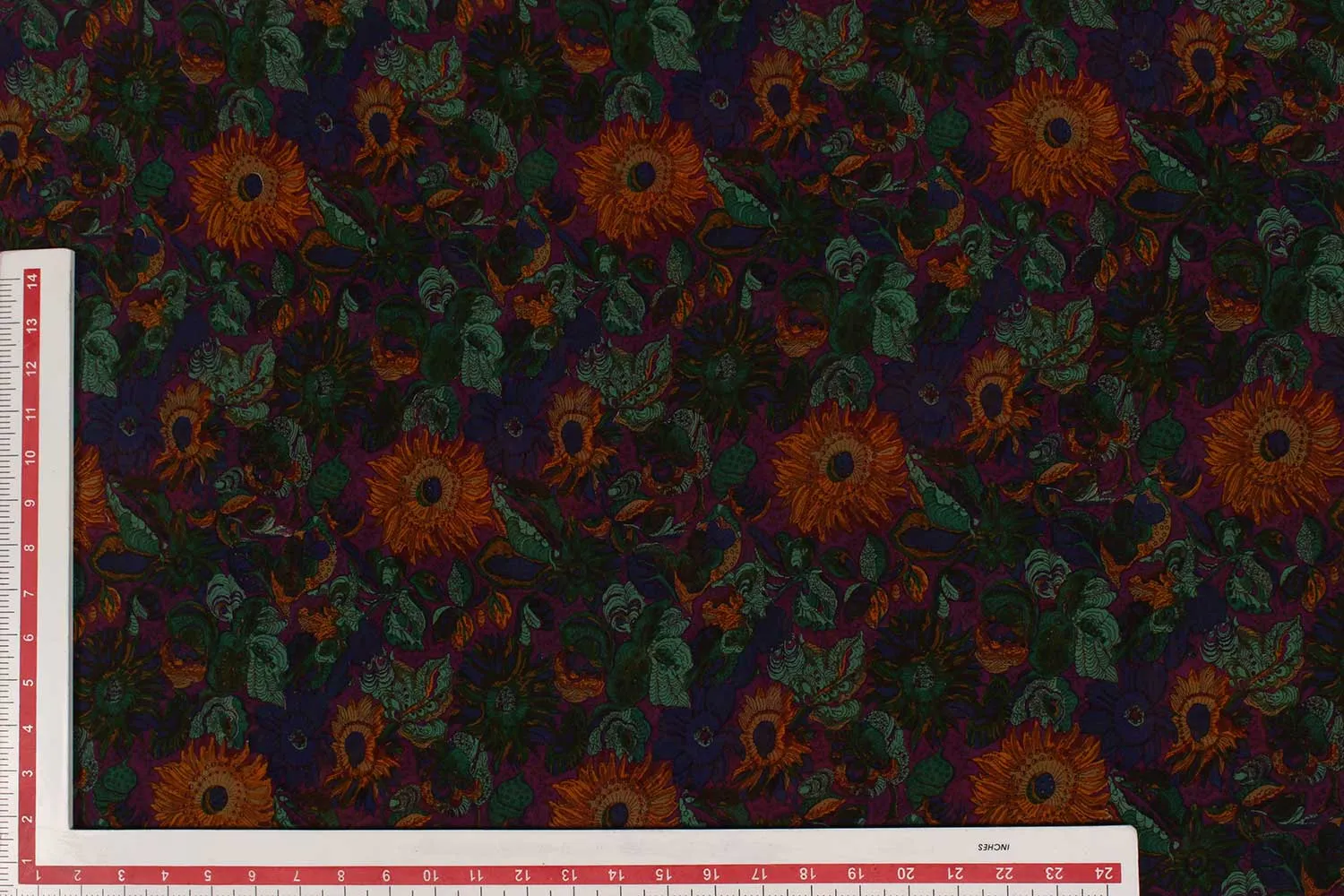 Multicolour Silk Georgette Fabric