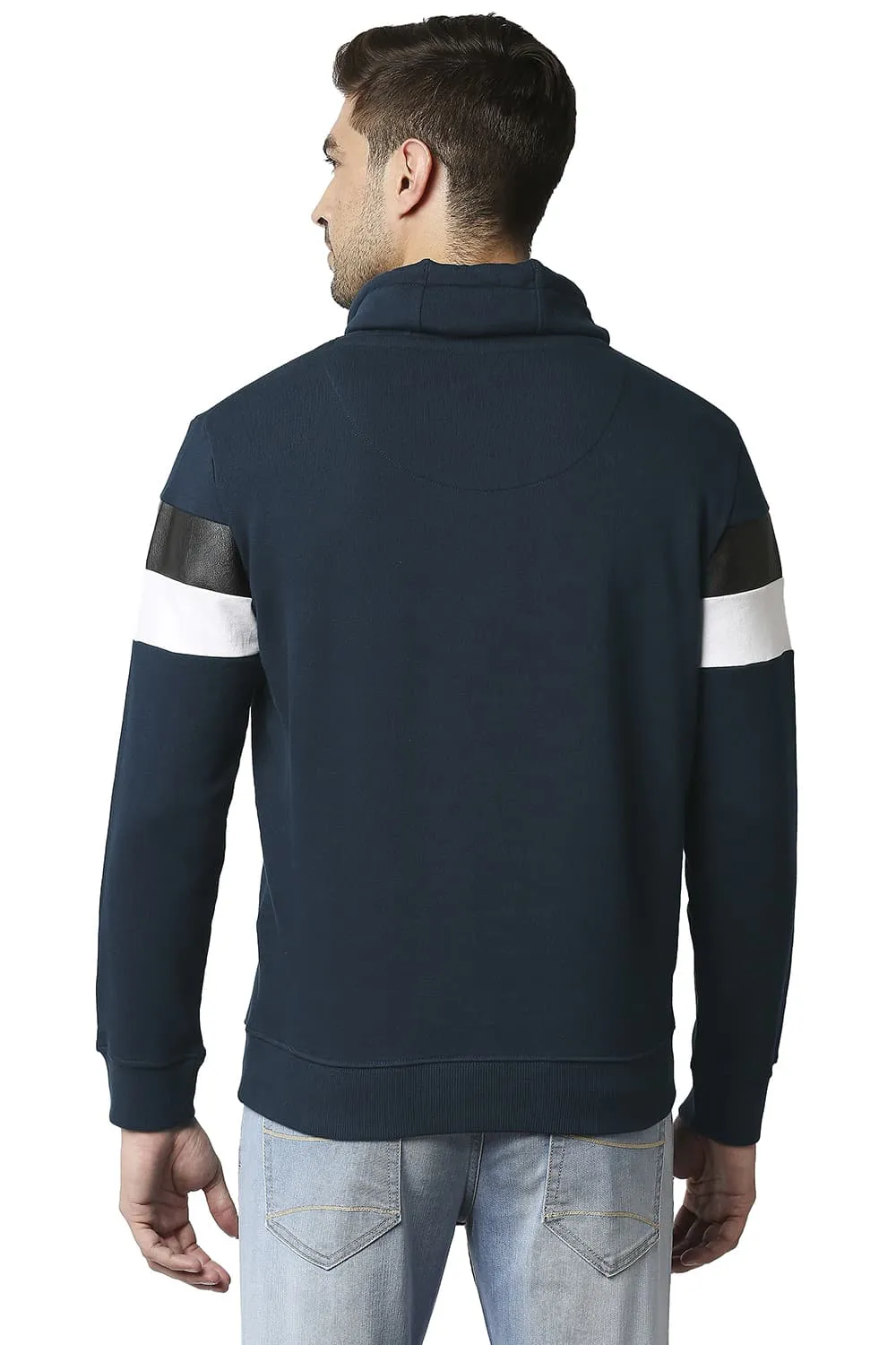 Muscle Fit Non Brushed Fleece Non Hood Jacket