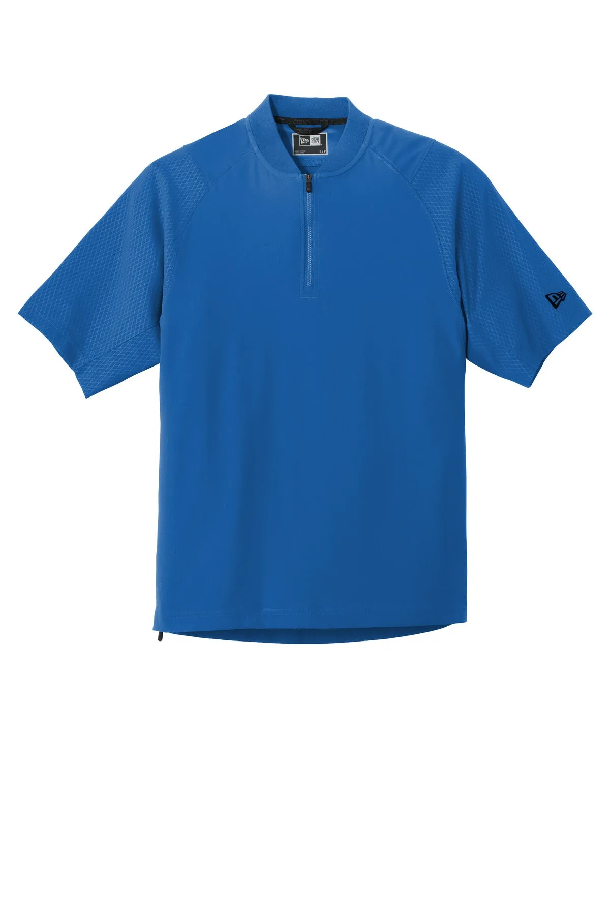 New Era Cage Short Sleeve 1/4-Zip Jacket. NEA600