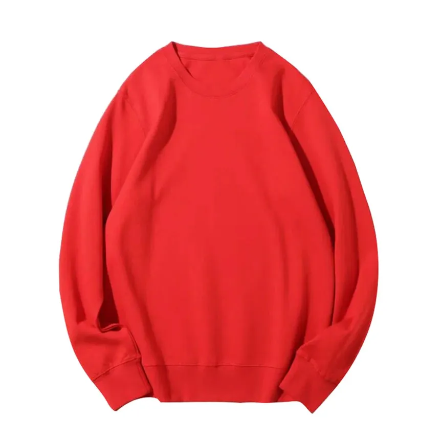 O-neck Loose Solid Color Women's Hoodies Fashion Basic Office Ladies Winter Casual Pullovers Simple Female Sweatshirts