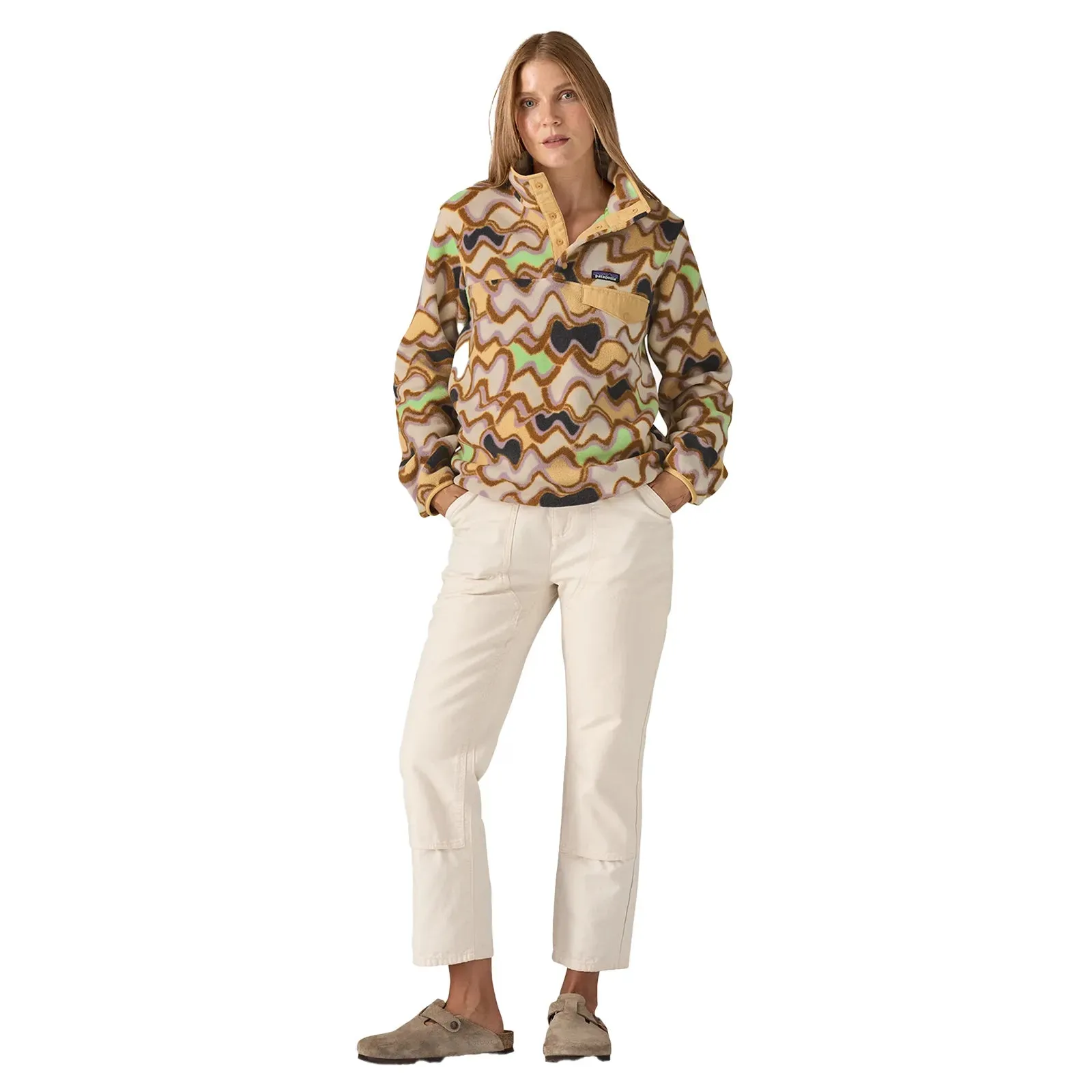 Patagonia Women's Lightweight Synchilla Snap-T Fleece Pullover - SCNL