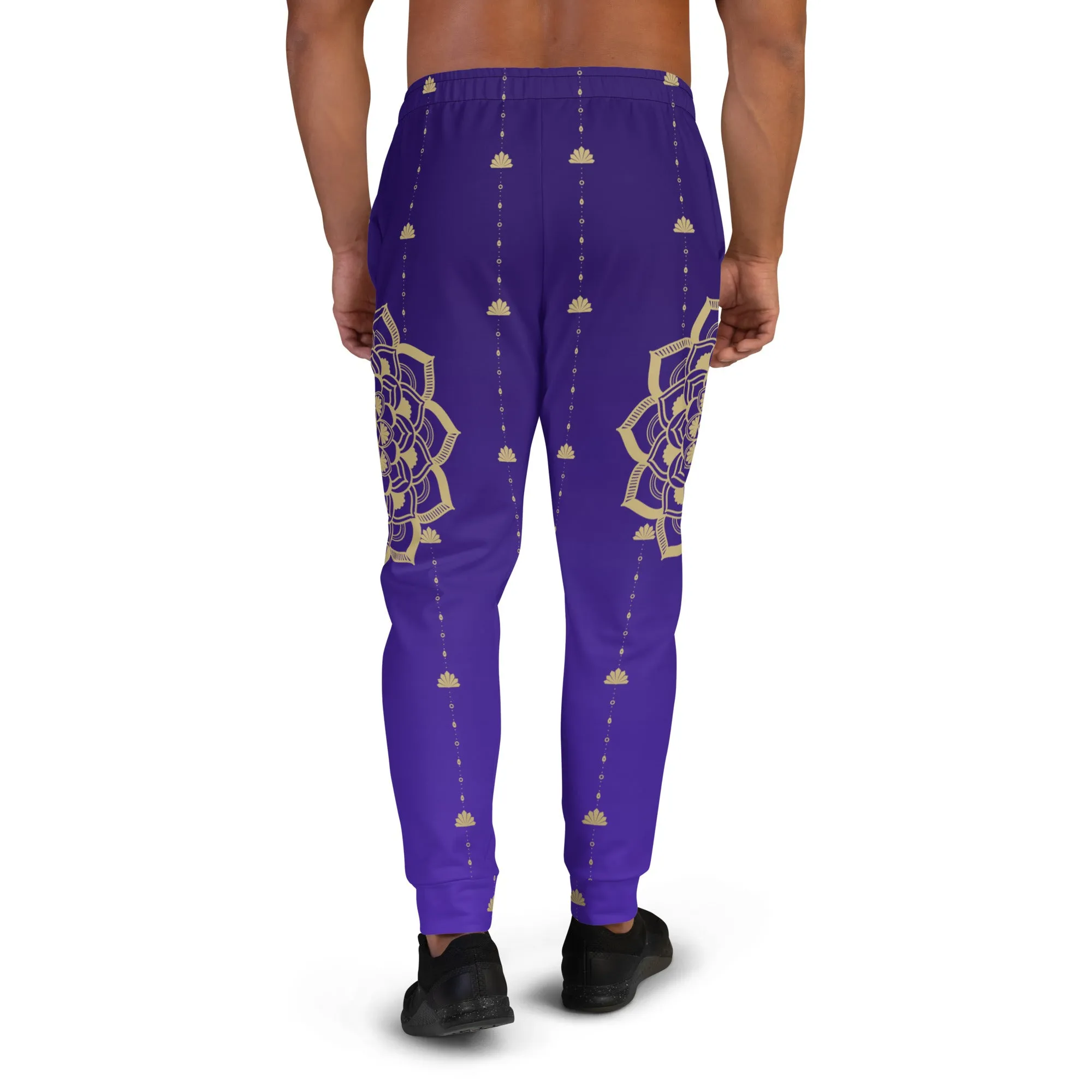 Purple Mandala Men's Joggers