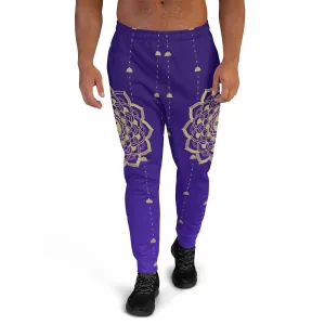 Purple Mandala Men's Joggers