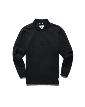 Reigning Champ Athletic Pique Academy Long Sleeve Polo