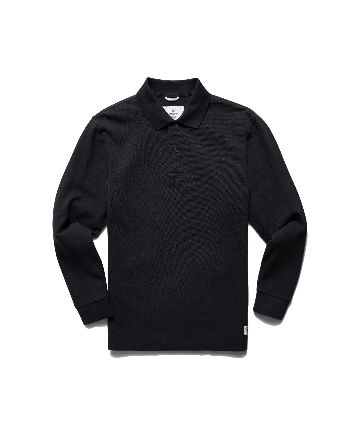 Reigning Champ Athletic Pique Academy Long Sleeve Polo