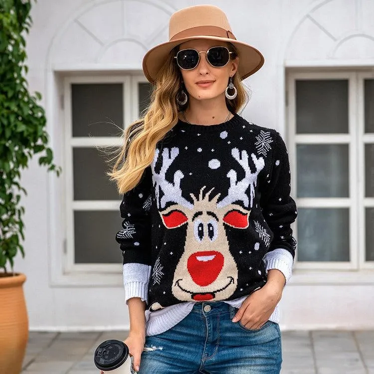 Reindeer Knit Sweater