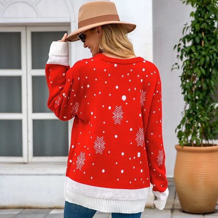 Reindeer Knit Sweater