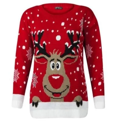 Reindeer Knit Sweater