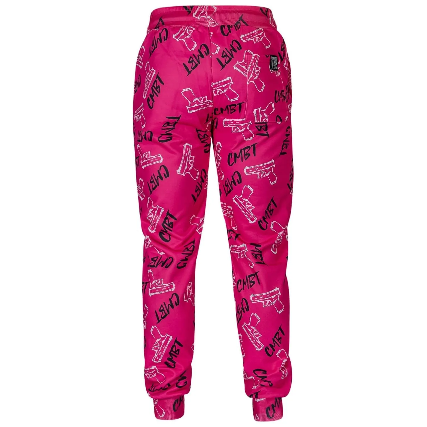 RELAXED FIT ATHLETIC MIDWEIGHT JOGGERS | PINK CMBT PISTOLS