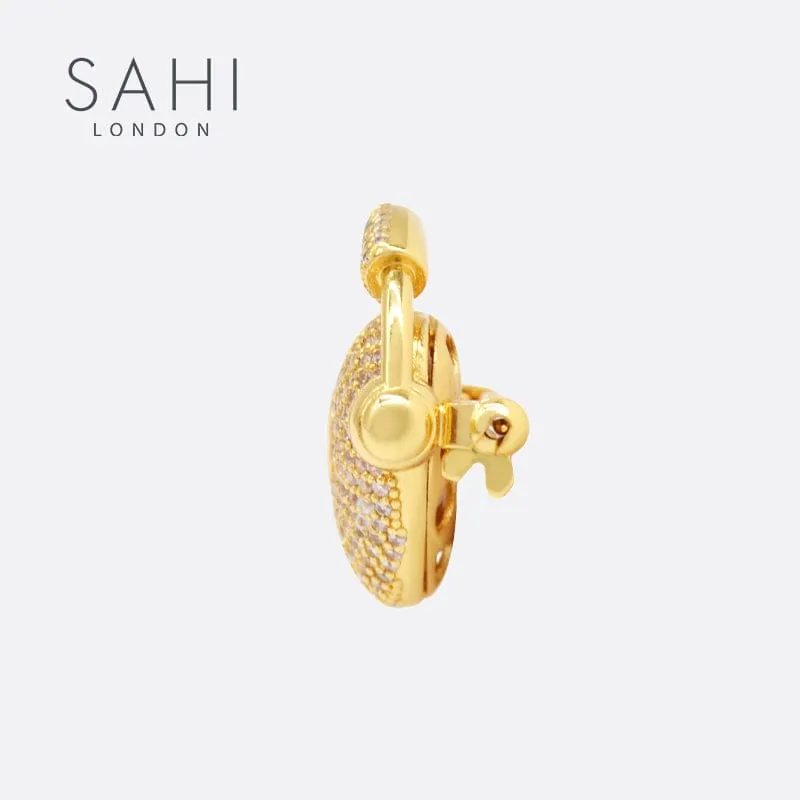 Sahi London Love Collection Heart Shaped Brooch