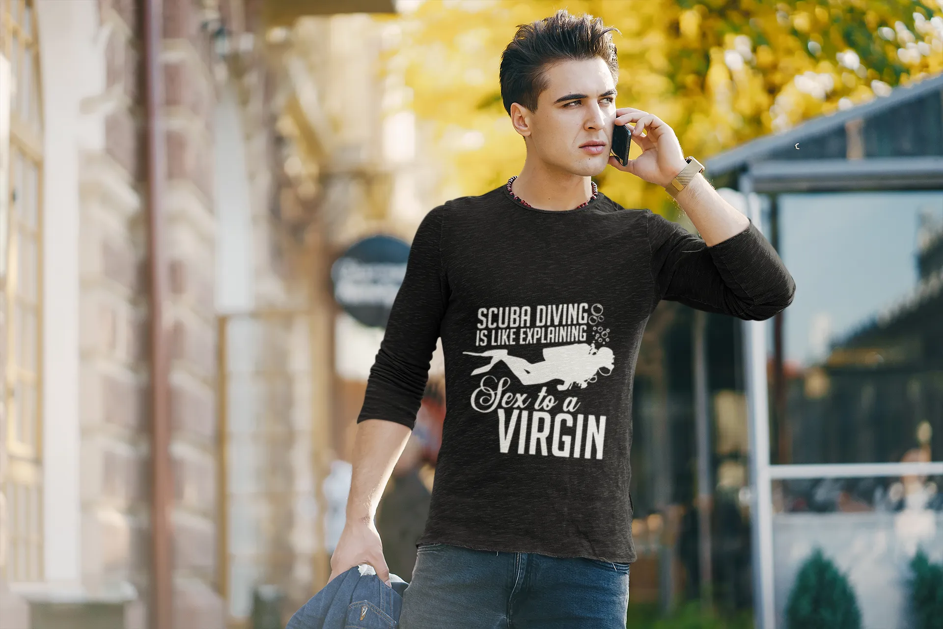 Scuba diving Sweatshirt for Men | Scuba Diving Virgin