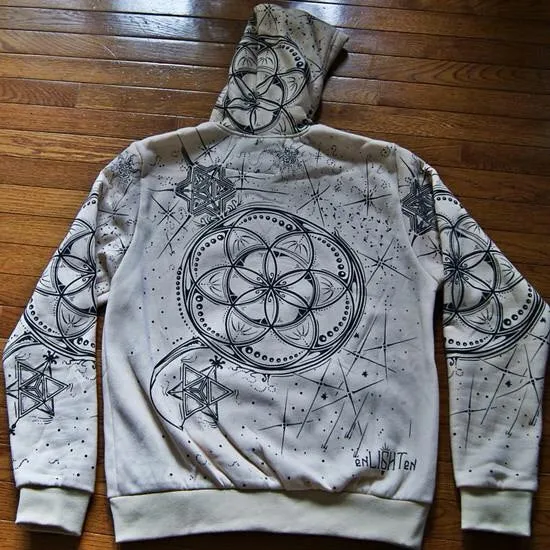 Seed of life, seed star hoodie