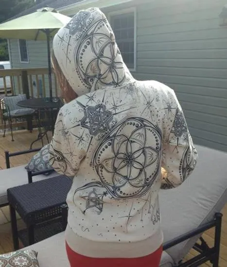 Seed of life, seed star hoodie