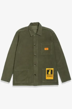 Service Works - Corduroy Coverall Jacket - Olive