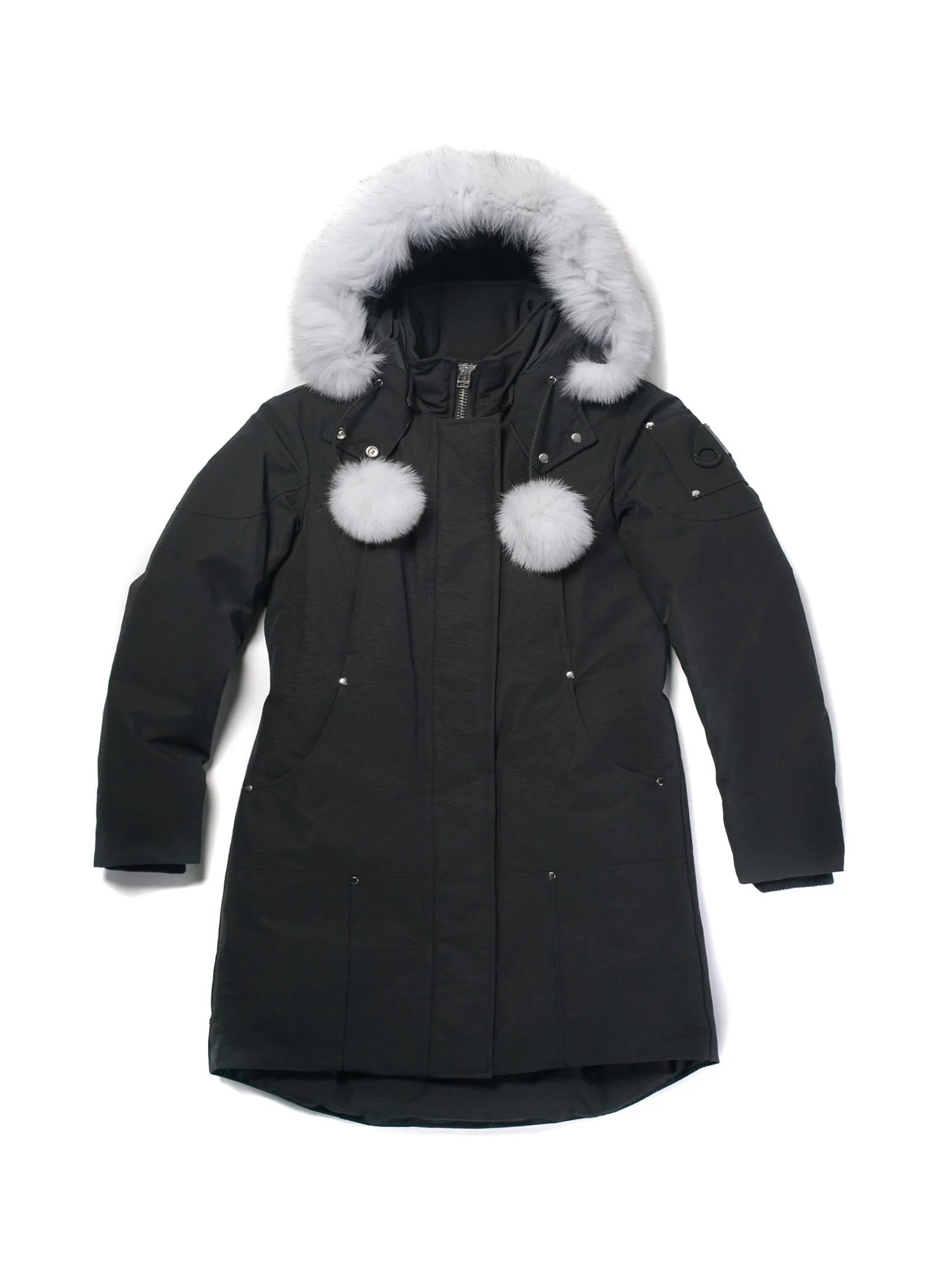 Stirling Parka Black/white