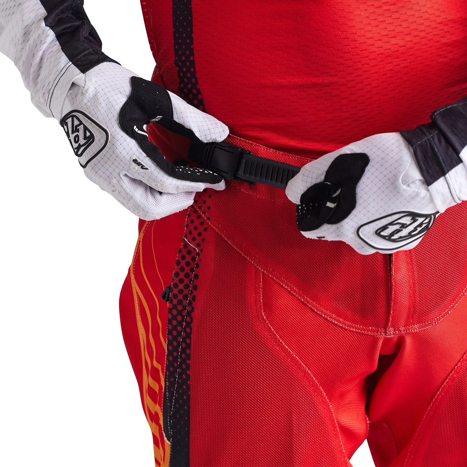 Troy Lee Designs GP Pro Air Pant Bands Red White