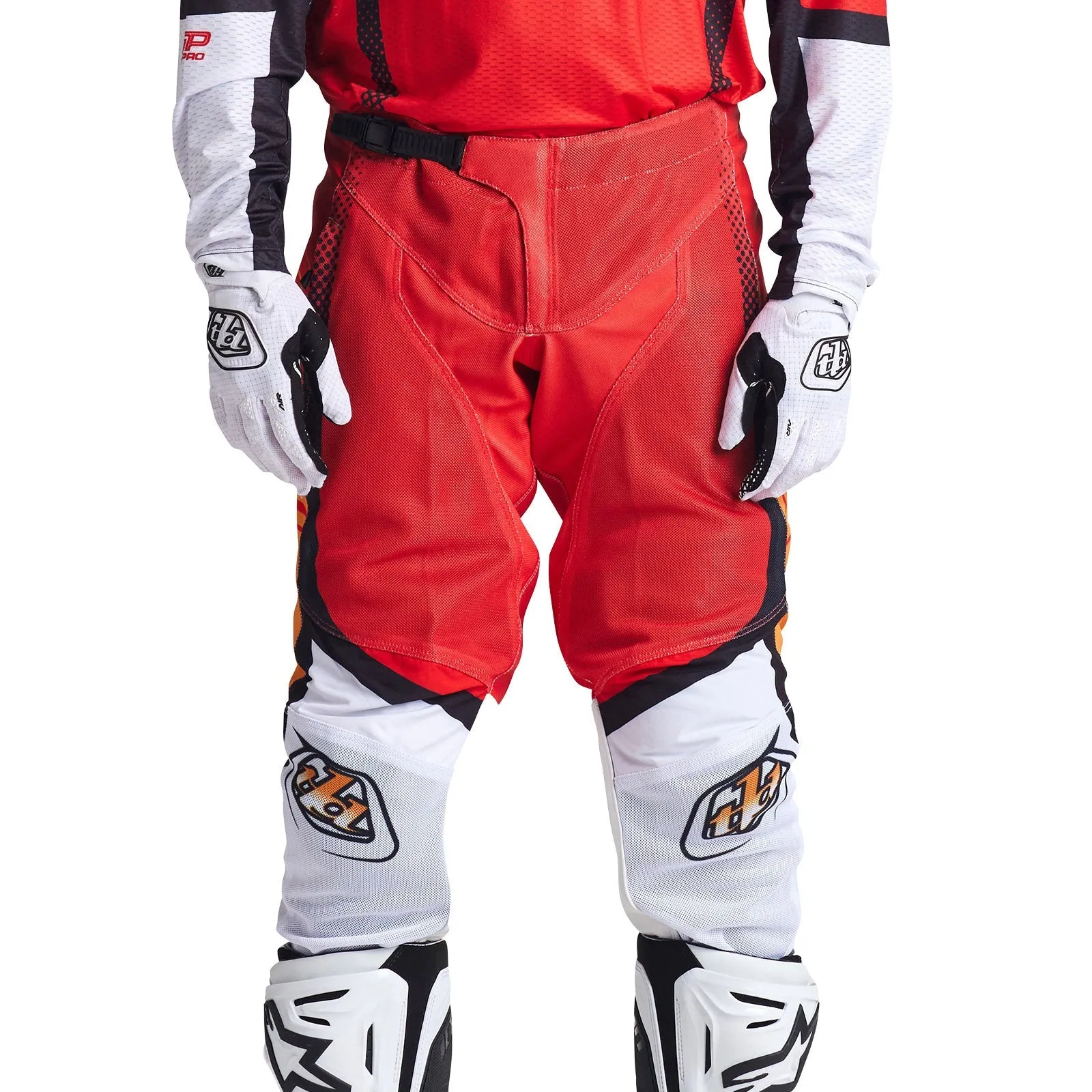 Troy Lee Designs GP Pro Air Pant Bands Red White