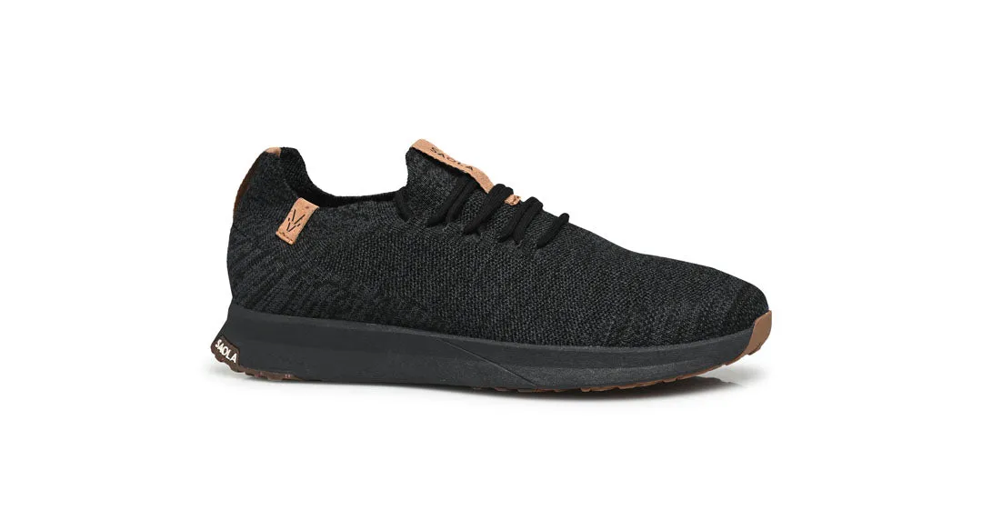 Tsavo M 2.0 Wool Black - Steel Grey