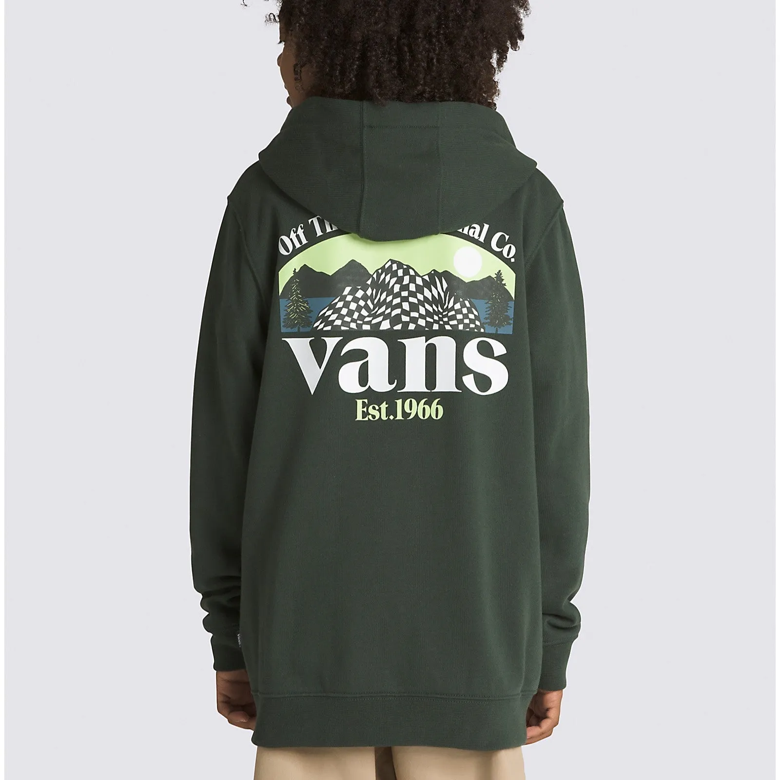 VANS Kids Checkerboard Mountain Full Zip Jacket