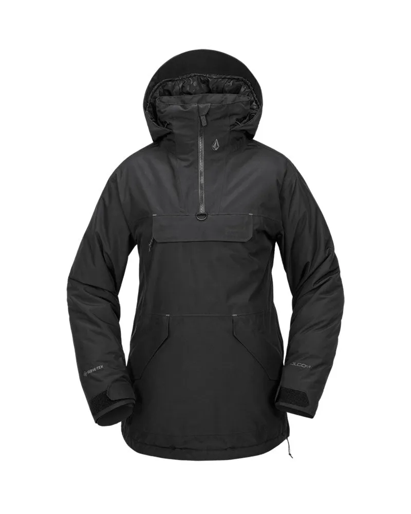 Volcom Women's Fern Ins Gore-Tex Pullover Black 2025