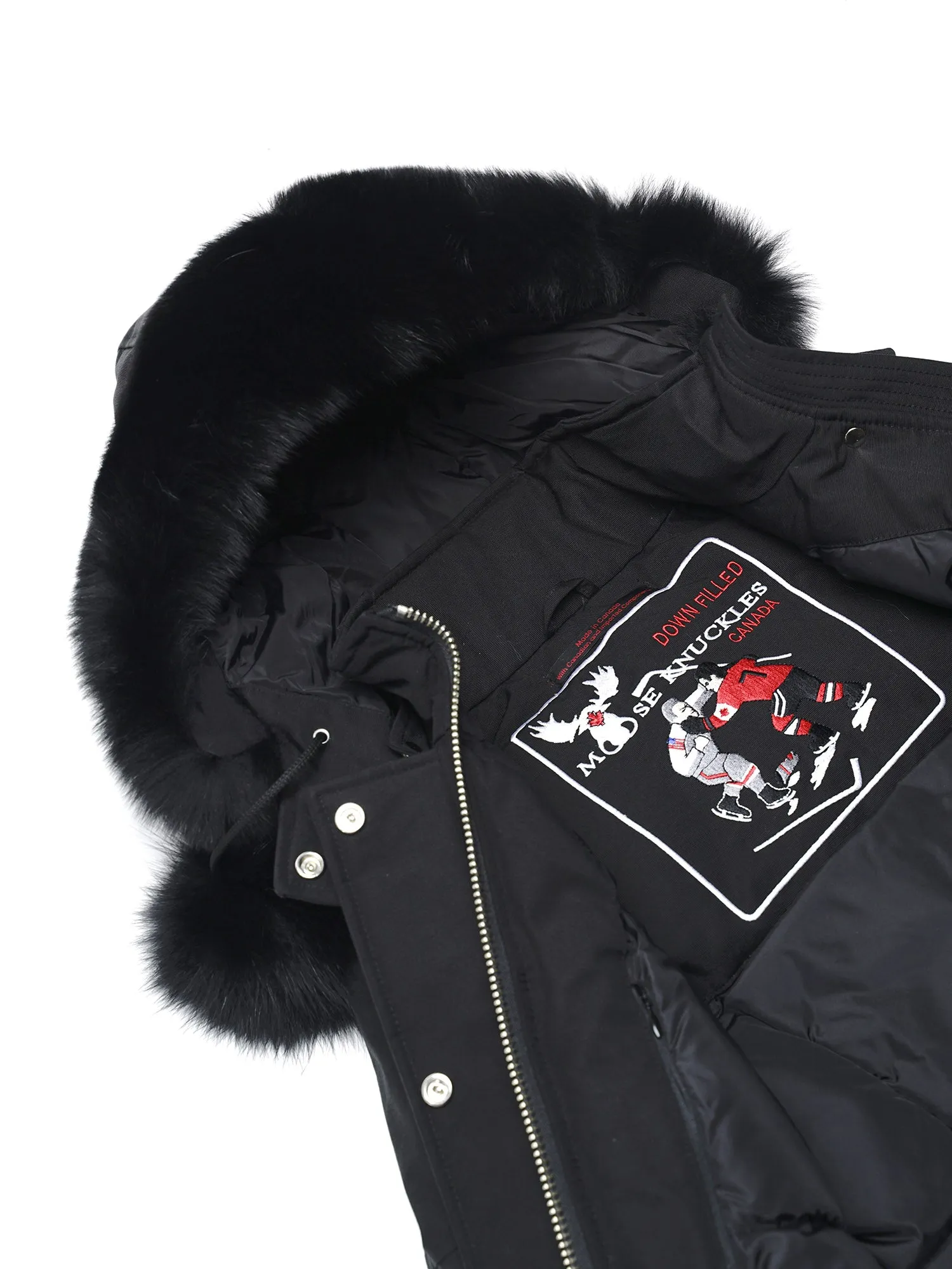 W STIRLING PARKA LDS BLACK BLACK